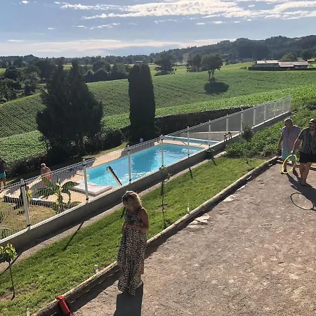 Le Angele, 12pers, Piscine, Calme, 4ch, 9lits * Senezergues